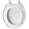 Mayfair Mayfair by Bemis Round White Plastic Toilet Seat 92B-000 - alternate 4
